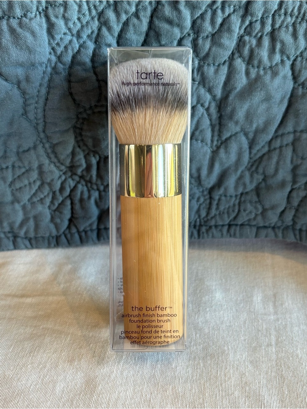 Tarte The Buffer Airbrush Finish Bamboo Foundation Brush New